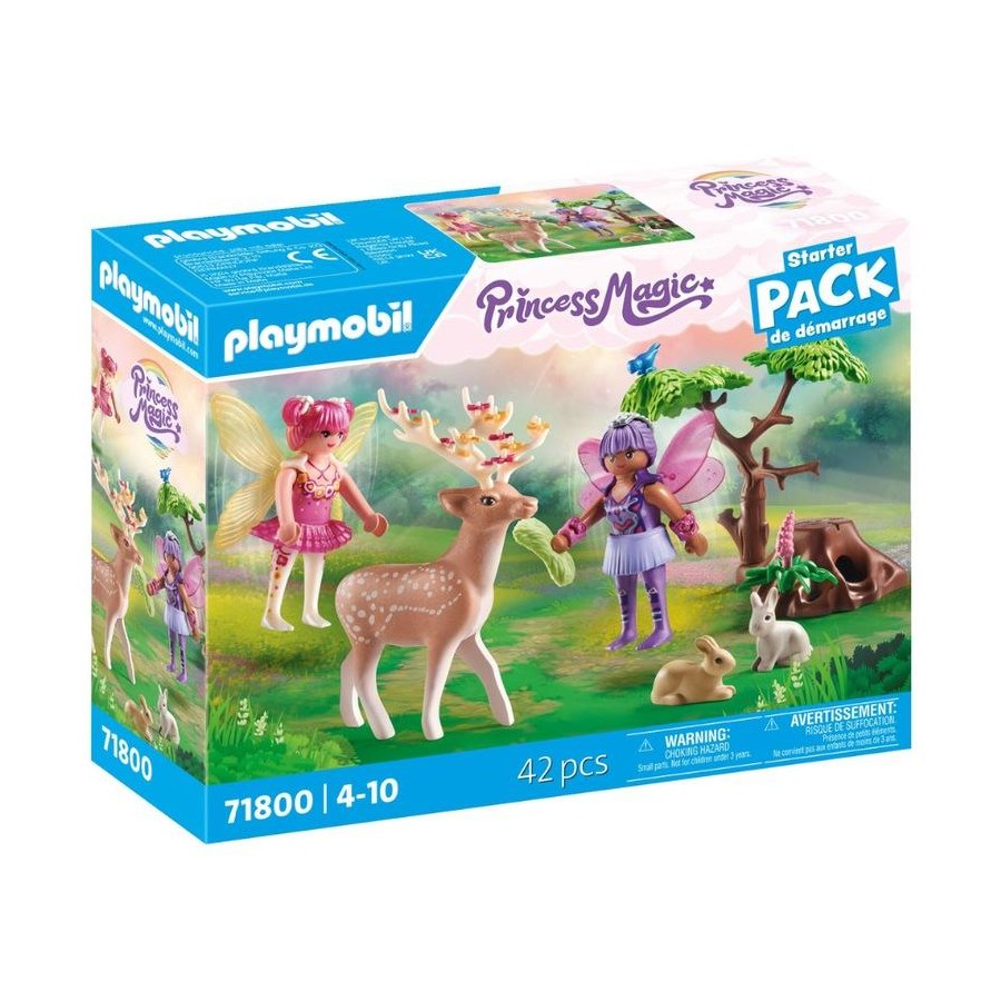 Playmobil Princess Magic Fairies with Forest Animals 42pc