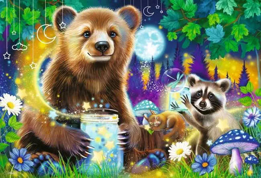 Ravensburger 2x24pc Jigsaw Puzzle Lovable Woodland Friends