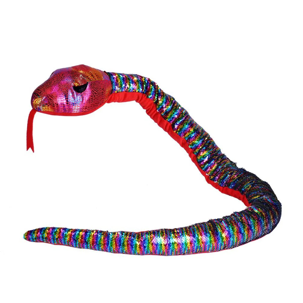 Wild Republic Snakesss Sequin Rainbow