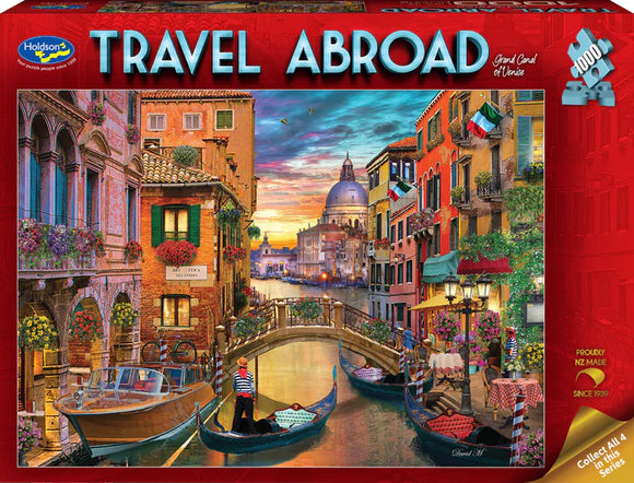 Holdson 1000pc Jigsaw Puzzle Travel Abroad Grand Canal of Venice