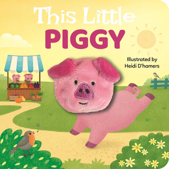 This Little Piggy Finger Puppet Board Book