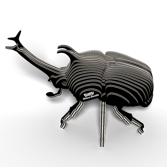Eugy 3D Cardboard Model Kit Rhino Beetle