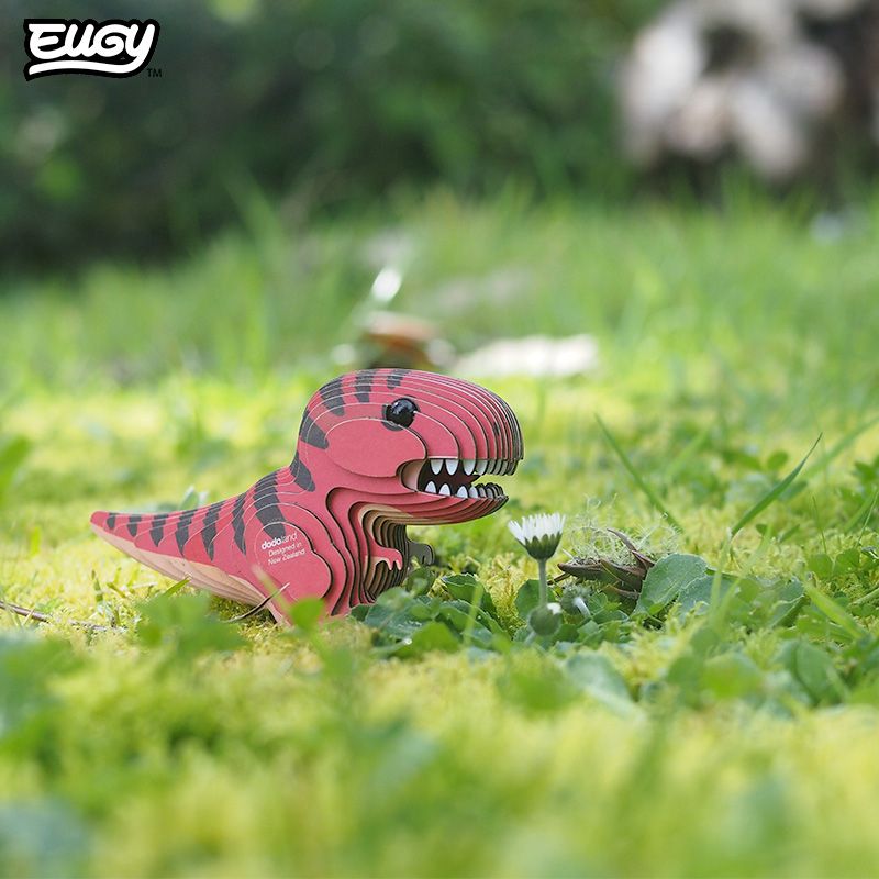 Eugy 3D Cardboard Model Kit Tyranno