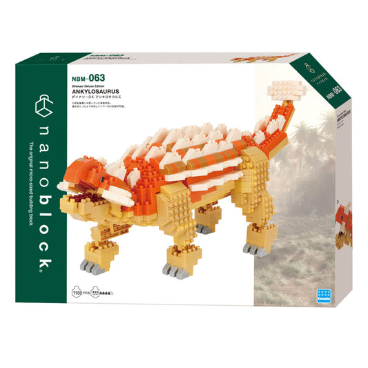 Nanoblock Ankylosaurus Deluxe Edition