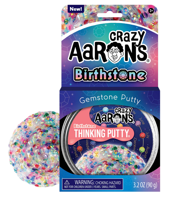Crazy Aarons Thinking Putty Trendsetters Birthstone