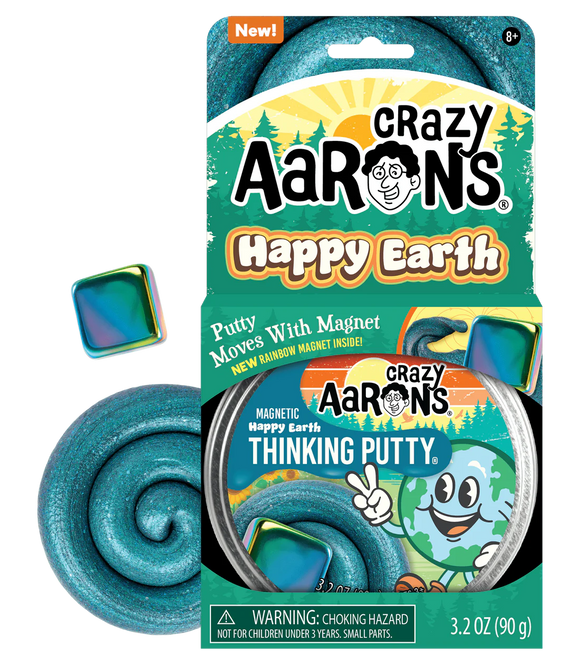 Crazy Aarons Thinking Putty Happy Earth Magnetic Storms