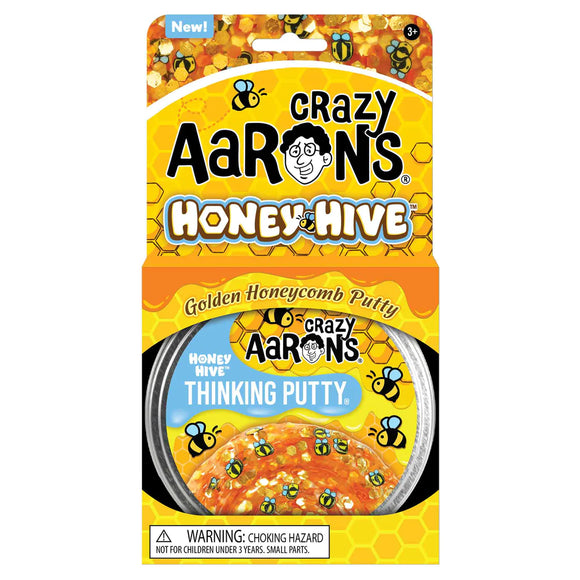 Crazy Aarons Thinking Putty Trendsetters Honey Hive