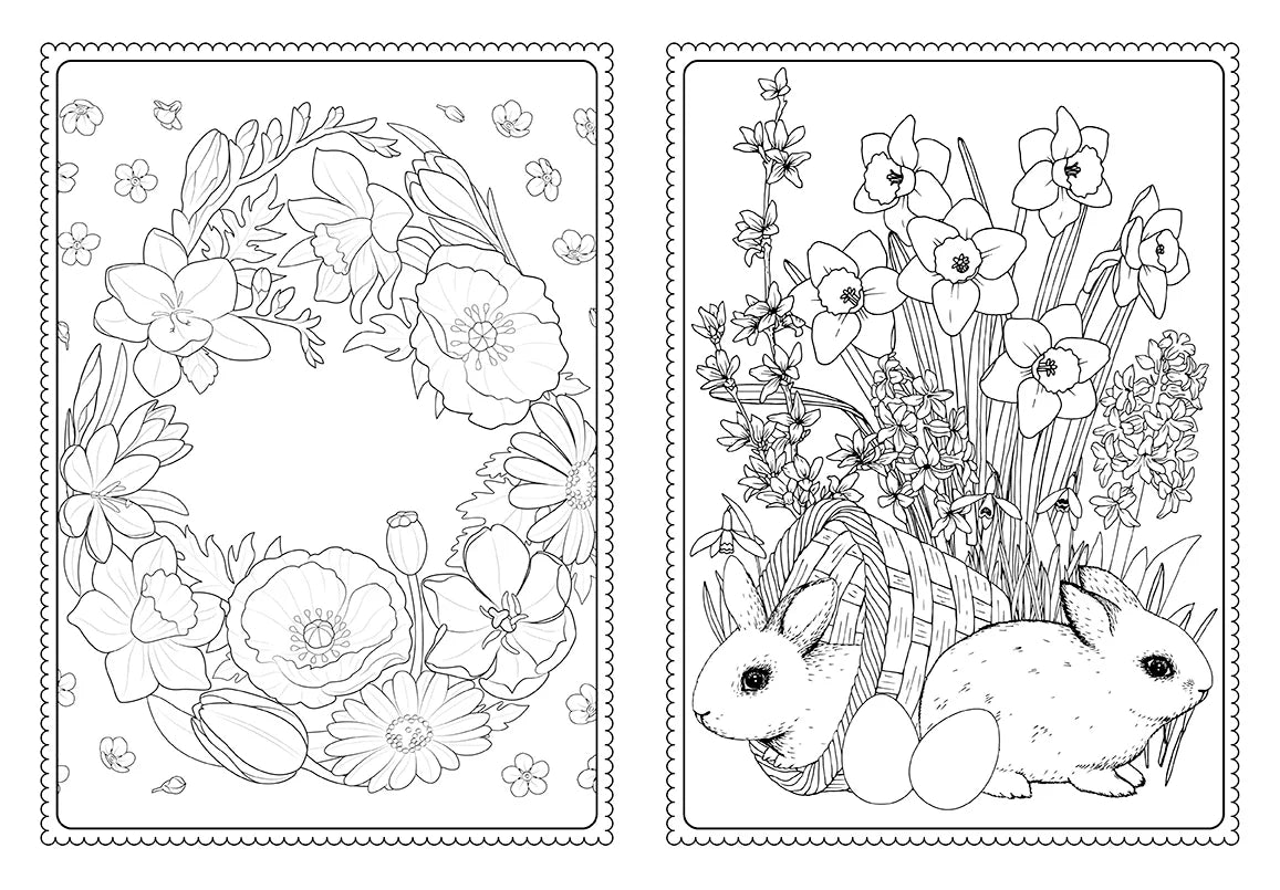 1000 Stickers And Colouring-In Book Easter