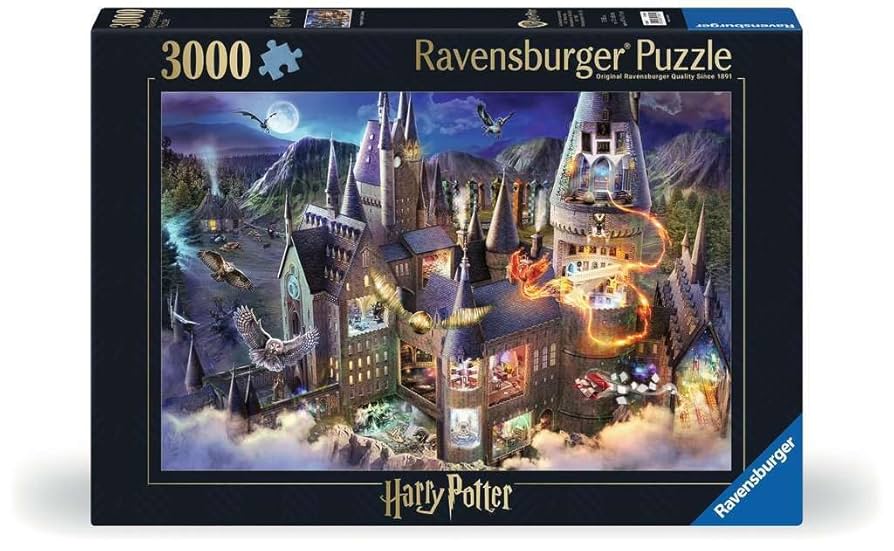 Ravensburger 3000pc Jigsaw Puzzle Hogwarts Castle Cutaway