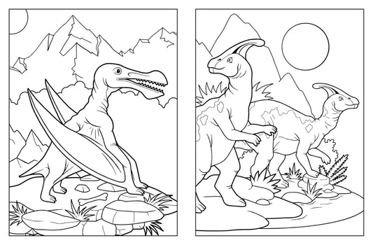 1000 Stickers & Colours Dinosaurs Activity Book