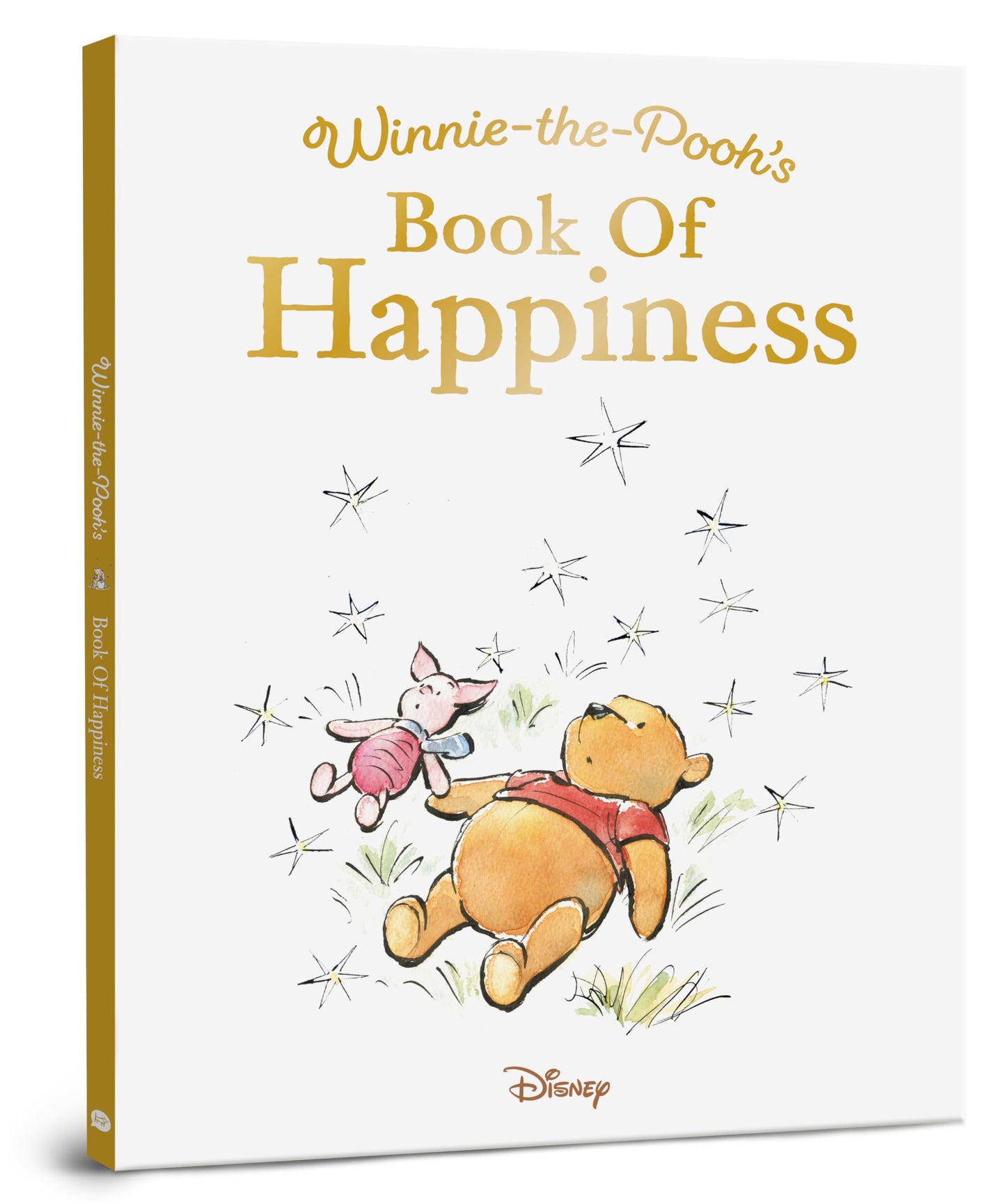 Winnie The Pooh's Book Of Happiness Deluxe Edition Hardcover Picture Book