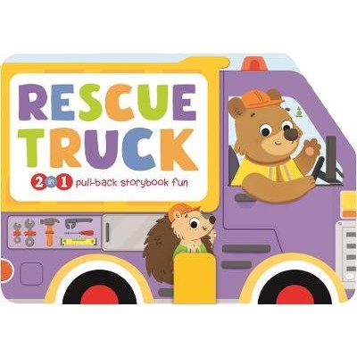 Pull Back Books: Rescue Truck