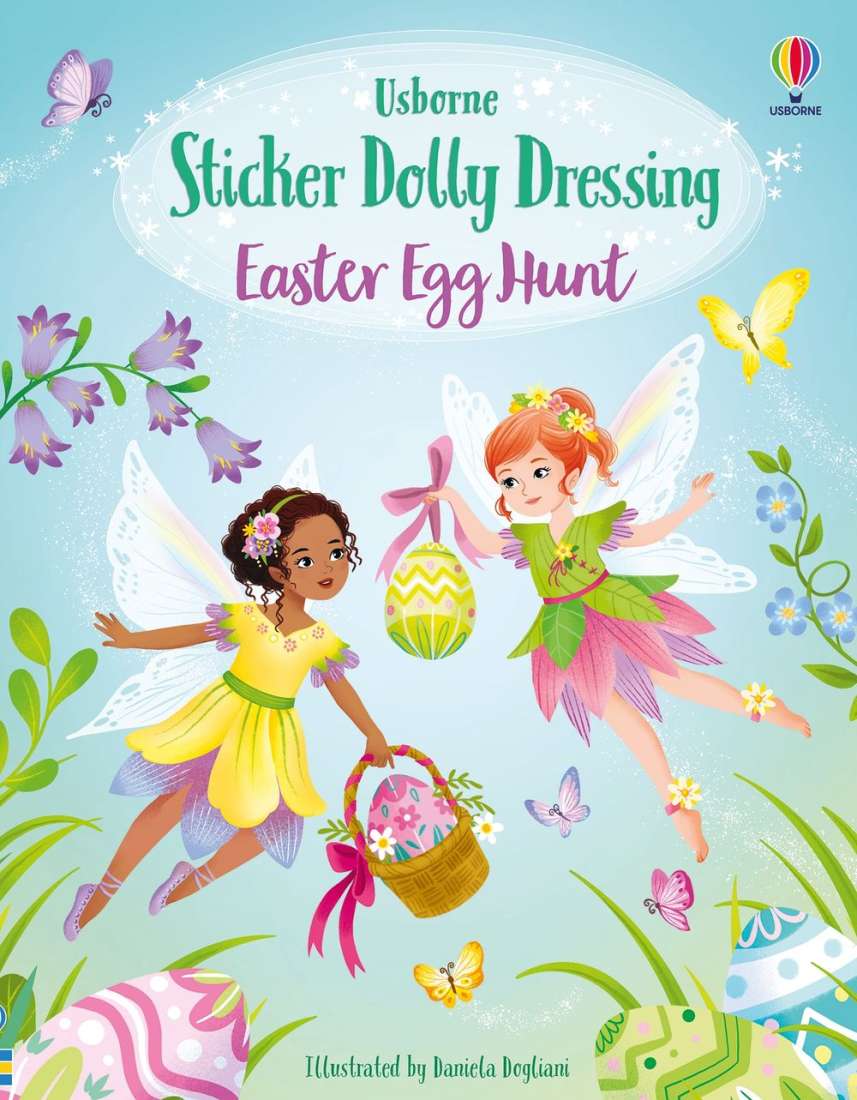 Usborne Sticker Dolly Dressing Easter Egg Hunt