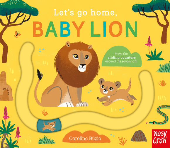 Let's Go Home Baby Lion Board Book