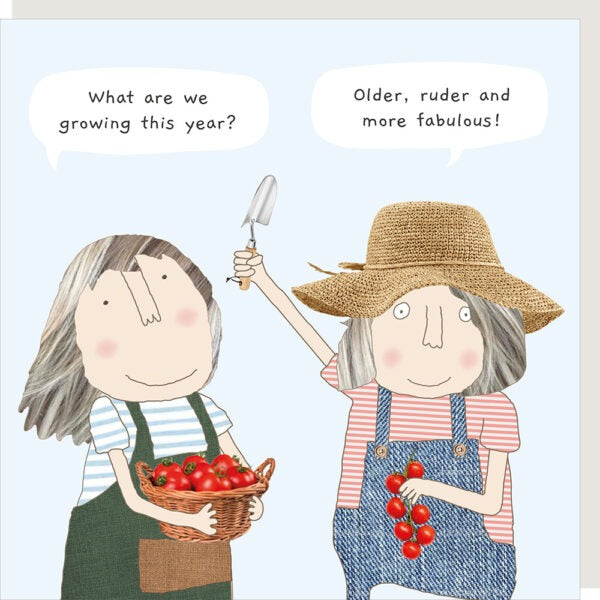 Rosie Made A Thing Greeting Card Growing