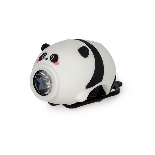 Legami Rechargeable Front Bicycle Light With Bell Panda