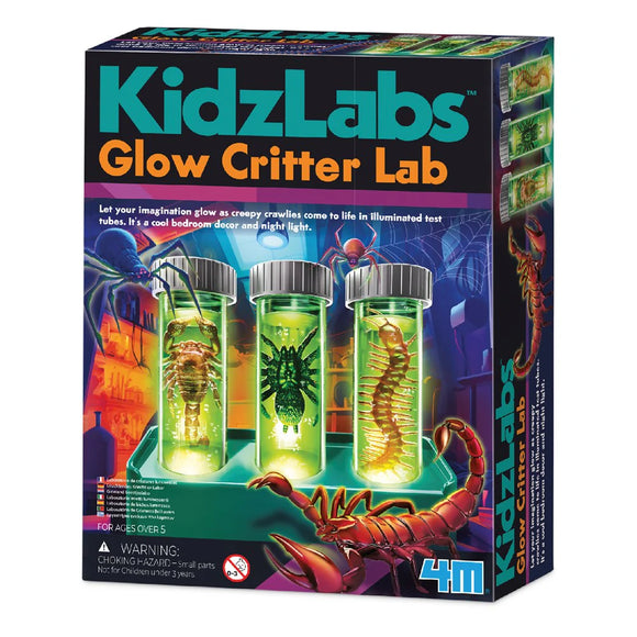4M KidzLabs Glow Critter Lab