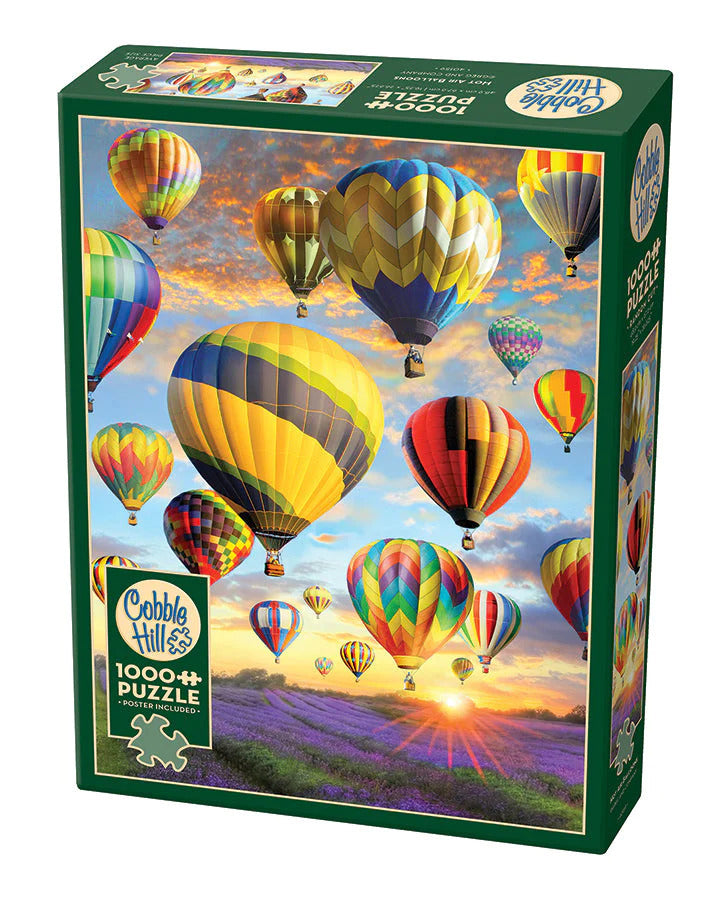 Cobble Hill 1000pc Jigsaw Puzzle Hot Air Balloons