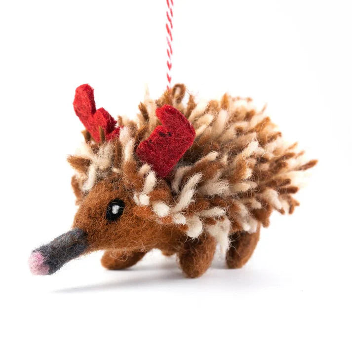 Vevoke Charity Felt Christmas Decoration Echidna Edina