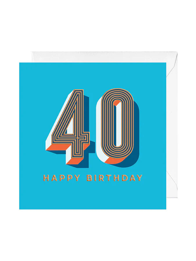 Rosanna Rossi Greeting Card 40th Sea Blue