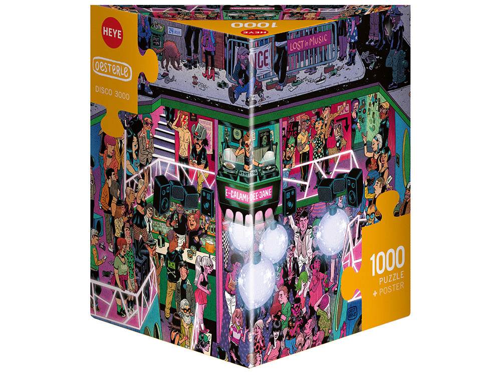 Heye 1000pc Jigsaw Puzzle Disco 3000