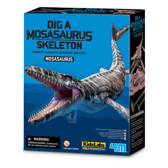 4M KidzLabs Dig A Mosasaurus Skeleton