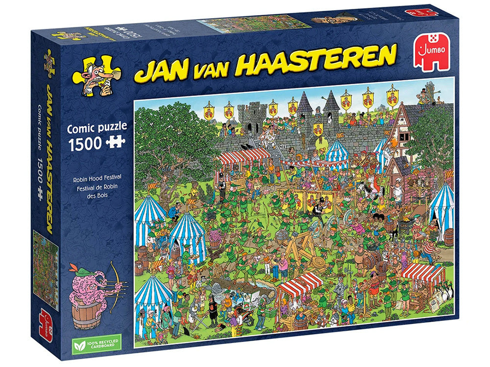 Jan Van Haasteren 1500pc Jigsaw Puzzle Robin Hood Festival