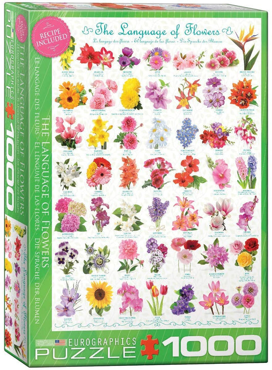 Eurographics 1000pc Jigsaw Puzzle Language of Flowers