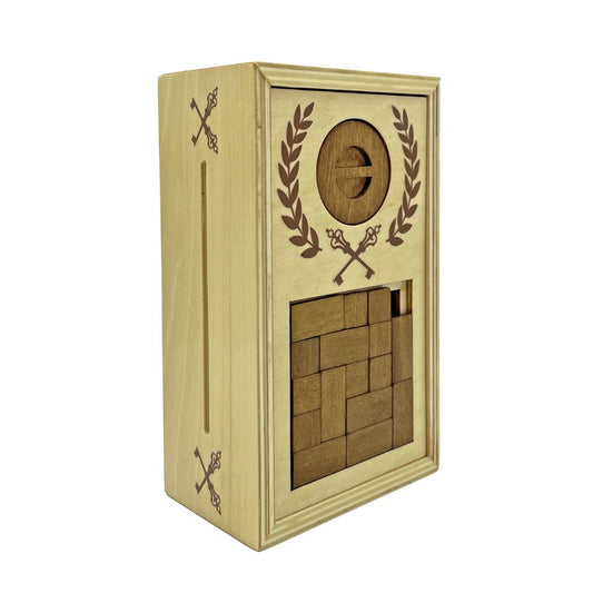 True Genius Roman Lock Box