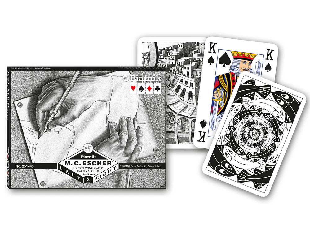 Playing Cards Bridge Escher Piatnik