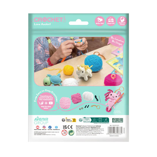 Avenir Crochet Love Axolotl