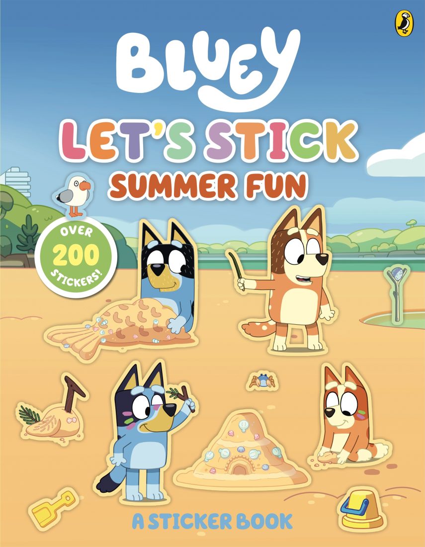 Bluey: Let's Stick Summer Fun Activity Book