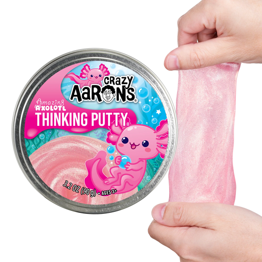 Crazy Aaron's Thinking Putty Amazing Axolotl