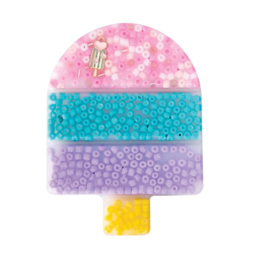 Discovery Zone Pick 'n' Pop Bracelet Bead Kit in a Popsicle Shape
