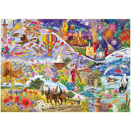 Gibsons 1000pc Jigsaw Puzzle Elemental