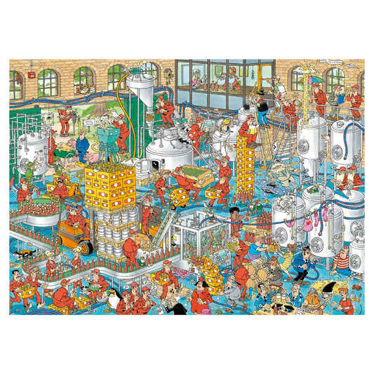 Jan Van Haasteren 1000pc Jigsaw Puzzle The Craft Brewery