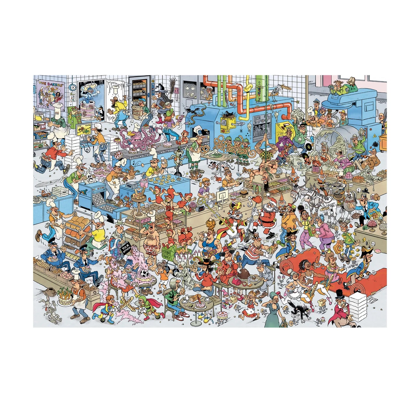 Jan Van Haasteren 2000pc Jigsaw Puzzle The Bakery