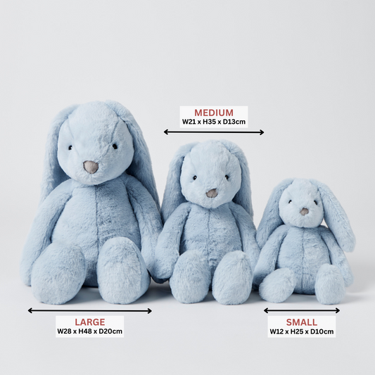 Jiggle and Giggle Medium Bunny Pale Blue