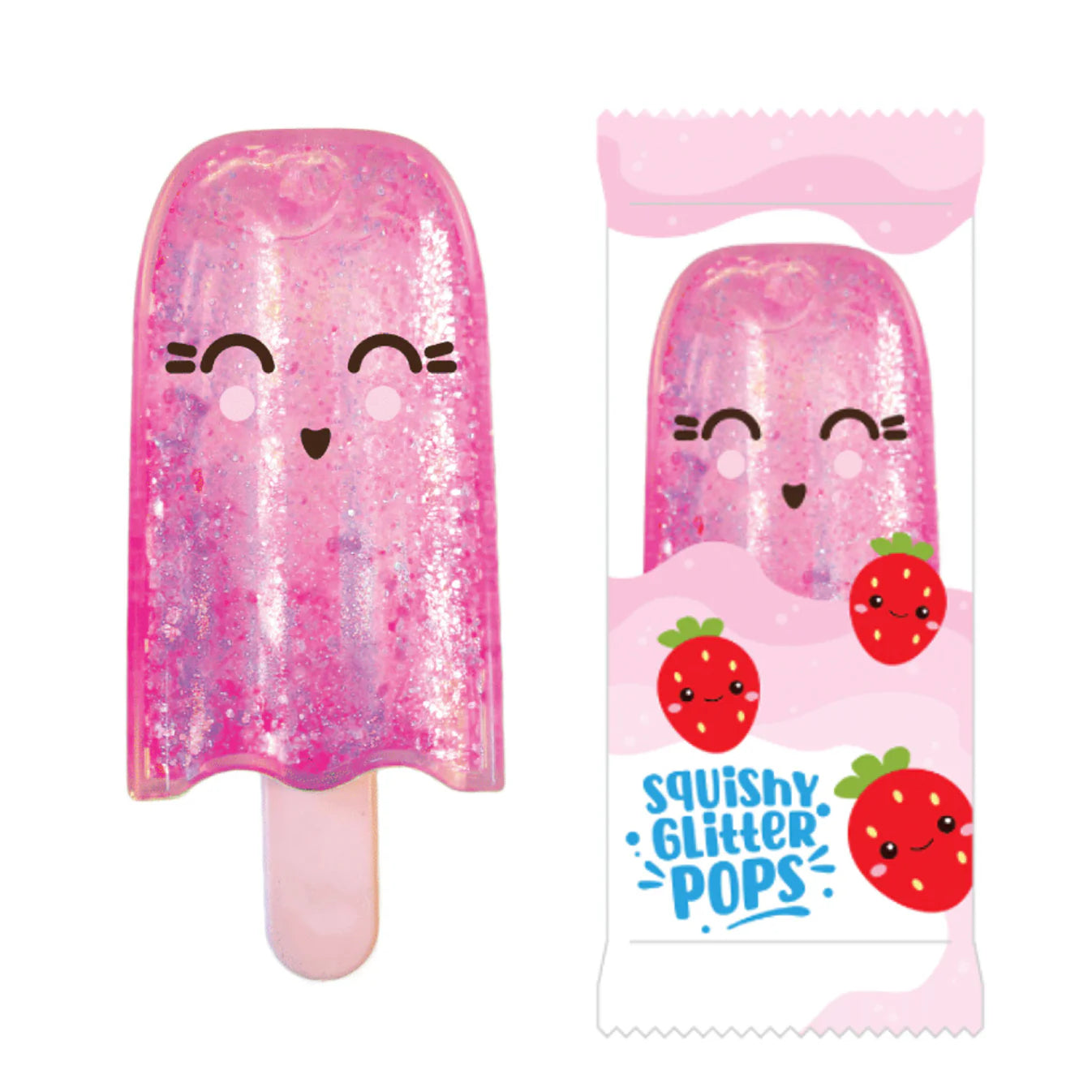 Keycraft Squishy Glitter Pop Iceblock