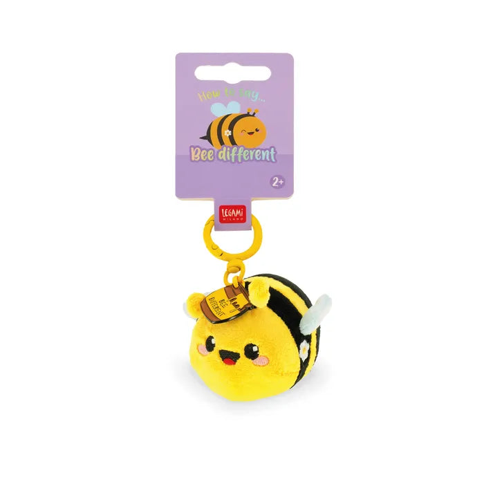 Legami Supersoft Tiny Bee Keyring