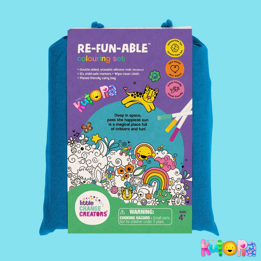 Re-Fun-able Reusable Colouring Set Kutopia