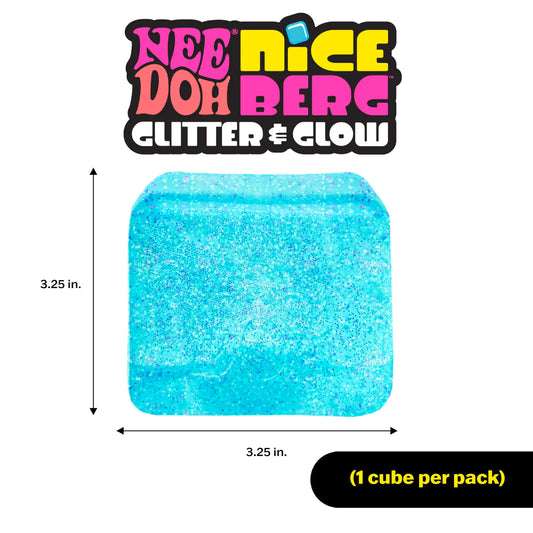 NeeDoh Glitter & Glow Niceberg