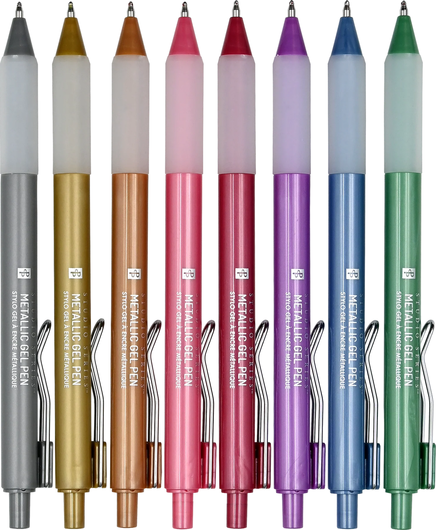 Peter Pauper Press Studio Series Metallic Gel Pens 8pk