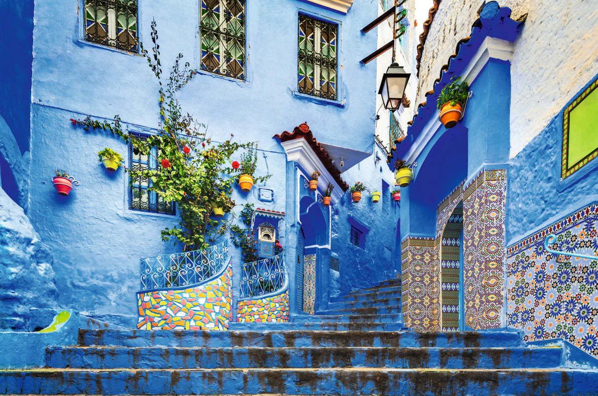 Ravensburger 3000pc Jigsaw Puzzle Colorful Morocco in Blue