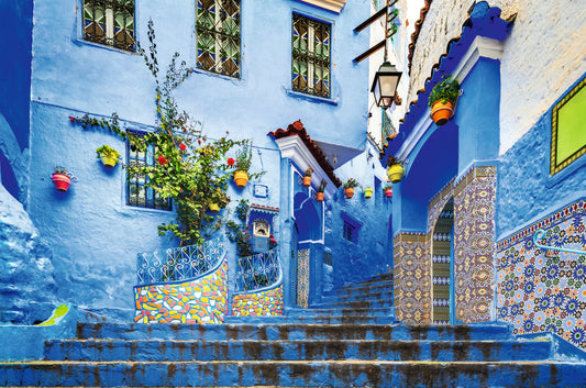 Ravensburger 3000pc Jigsaw Puzzle Colorful Morocco in Blue