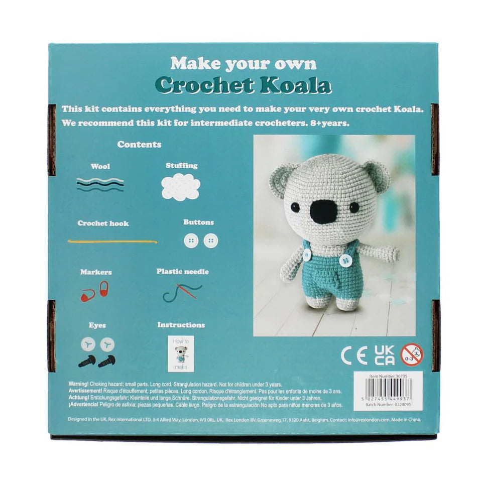 Rex London Make Your Own Crochet Koala