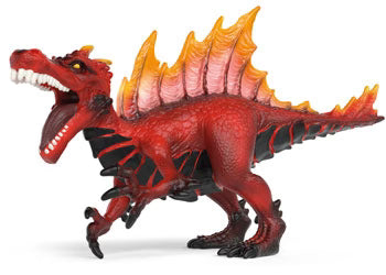 Schleich Eldrador Figurine Set Fire Saurian Vs Jungle Lizard