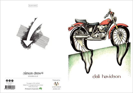 Simon Drew Greeting Card Dali Havidson