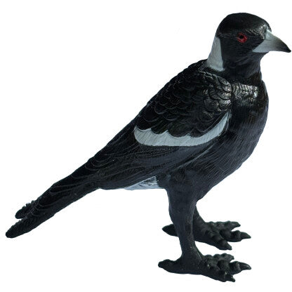 Small Plastic Bird Magpie