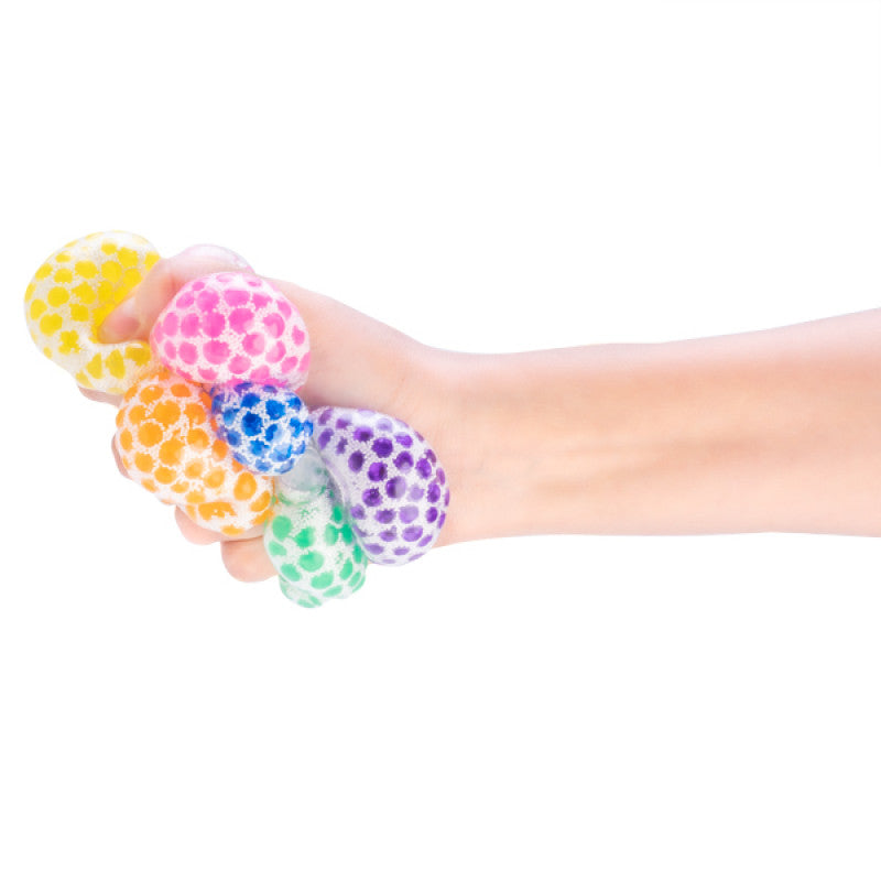 Smooshos Sticky Splat Ballz Snow Gel Bead 3pk